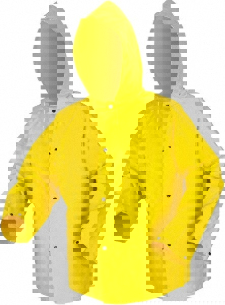 Rain & Chemical Wear; Garment Style: Rain Jacket ; Size: X-Large ; Gender: Unisex ; Color: Yellow ; Material: Nylon ; Garment Type: Jacket